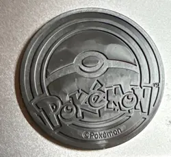 Official Pokemon Chikorita Coin Gold Black TCG Coin Promo Collectible - Image 3