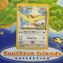 Pokemon Vintage Southern Islands Pidgeot 2/18 Rare WotC Promo - Image 1