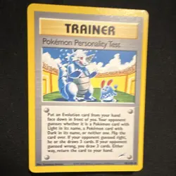 Pokemon Personality Test Neo Destiny 102/105 Uncommon Regular Unlimited English - Image 1