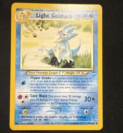 Nintendo Light Golduck Neo Destiny 47/105 Uncommon Regular English 70HP 2000 - Image 1