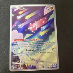 The Pokemon Company Pokemon TCG Minior Full Art Holo EN 201/182 70 HP - Image 1