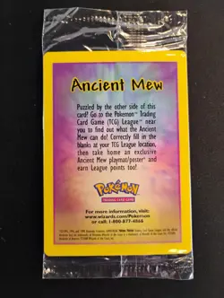 Ancient Mew Factory SEALED Promo Pokemon Movie 2000 Holo WOTC Vintage Mint 🔥 - Image 2
