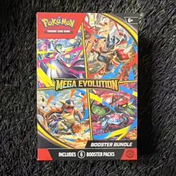 Pokemon TCG Mega Evolution Booster Bundle Factory Sealed New - Image 1