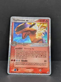 Typhlosion ex 110/115 Unseen Forces Holo Rare Pokemon TCG Nintendo HP+ - Image 3