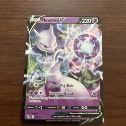 🔥Mewtwo V 030/078 Pokemon GO Full Art Holo Ultra Rare🔥 - Image 3