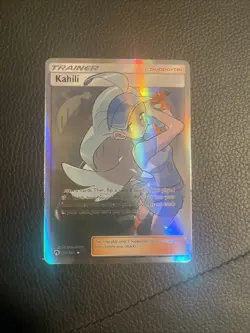 FULL ART Kahili ULTRA RARE 210/214 Pokemon Trainer Sun & Moon Lost Thunder - MP - Image 1