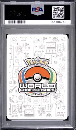 POP 6! 2019 POKEMON WORLD CHAMPIONSHIP PERFECTION NAGANADEL GX PSA 9 - Image 2