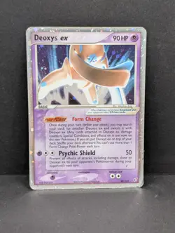 Deoxys ex (Defense Forme) 99/107 Deoxys Holo Rare vintage Pokemon TCG HP+ - Image 1