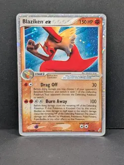 Blaziken ex 90/100 Crystal Guardians Holo Rare Vintage Pokemon TCG HP - Image 1