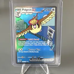 Pokemon Company Pidgeot ex 225/197 Obsidian Flames SIR Holo Full Art EN - Image 1