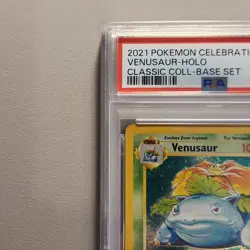 2021 Pokemon Celebrations Venusaur PSA 10 Classic Collection 15/102 - Image 5