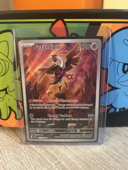 Pokemon TCG Fezandipiti 73/64 Illustration Rare SV Shrouded Fable NM!!! - Image 1