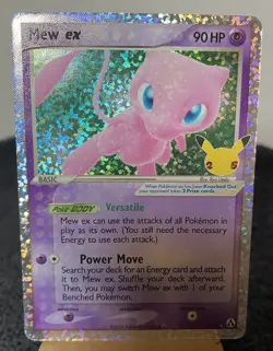 Mew ex 88/92 Celebrations: Classic Collection Holo Pokemon TCG NM - Image 1