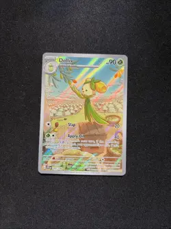 Pokemon Dolliv Illustration Rare Holo Full Art 200/198 SV01. 158 - Image 1