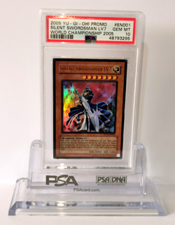 Silent Swordsman LV7 wc5-en001 (PSA 10) Ultra Rare Yu-Gi-Oh! - Image 1