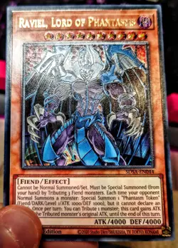 Yu-Gi-Oh! Ultimate Rare Style Raviel, Lord of Phantasms - Image 1