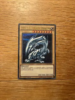 Yu-Gi-Oh Blue Eyes White Dragon Ultra Rare DUSA-EN043 NM 1st Edition - Image 1