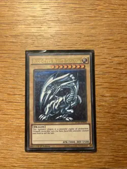 Yu-Gi-Oh Blue Eyes White Dragon Ultra Rare DUSA-EN043 NM 1st Edition - Image 2