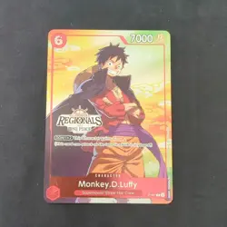 One Piece Monkey.D.Luffy P-001 Regionals Stamped Tournament 2024 Vol. 2 - Image 1