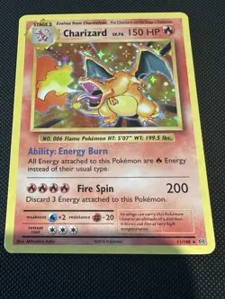Charizard XY Evolutions Holo Rare Card 11/108 Pokemon TCG - Image 1