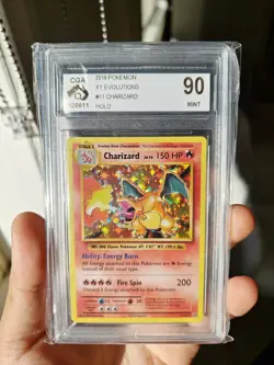 Pokemon TCG XY Evolutions - Charizard 11/108 Holo Rare 2016 - Image 1