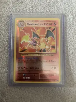 Pokemon TCG Charizard 11/108 Reverse Holo XY Evolutions MP - Image 1