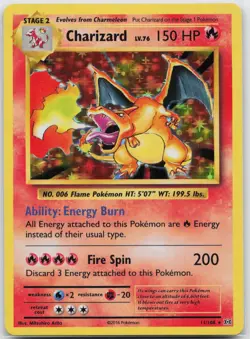 Charizard Holo Rare XY - Evolutions 11/108 Pokemon TCG - Image 1
