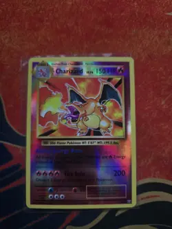 Pokemon TCG 2016 Pokemon XY Evolutions Charizard Reverse Holo Foil 11/108 - NM - Image 1