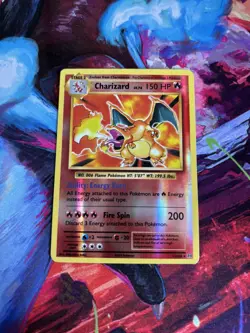 Pokemon TCG Charizard 11/108 Reverse Holo XY Evolutions - Image 1
