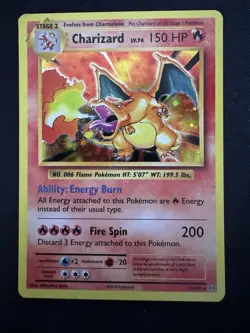 Pokemon TCG Charizard 11/108 Holo Rare Card 2016 XY Evolutions - Image 1