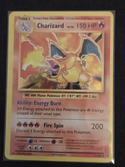 Pokemon TCG Charizard 11/108 Holo Rare Card XY Evolutions - Image 1