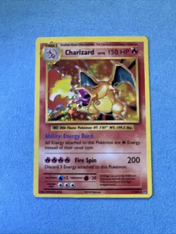 Pokemon TCG XY Evolutions Charizard Holo Rare Card 11/108 - Image 1
