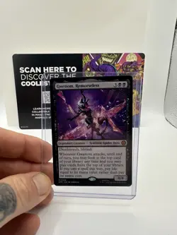 MTG Gwenom Remorseless [Marvel's Spider-Man] Near Mint Magic IN HAND SHIPS TODAY - Image 1