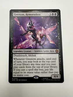 MTG Gwenom Remorseless [Marvel's Spider-Man] Near Mint Magic IN HAND SHIPS TODAY - Image 3