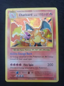 Pokemon TCG Charizard 11/108 Holo Rare Card XY Evolutions NM/LP - Image 1