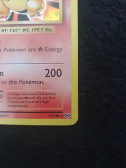 Pokemon TCG Charizard 11/108 Holo Rare Card XY Evolutions NM/LP - Image 3