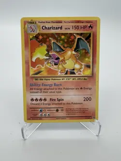 Pokemon TCG 2016 Charizard 11/108 Holo Rare XY Evolutions DMG - Image 1