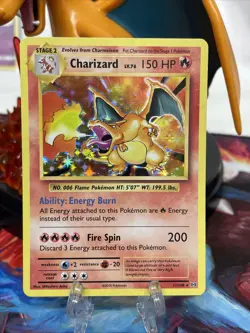 Pokemon TCG Charizard 11/108 Holo Rare Card XY Evolutions NM/LP - Image 1