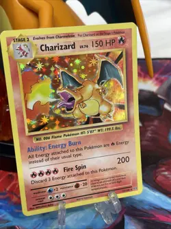 Pokemon TCG Charizard 11/108 Holo Rare Card XY Evolutions NM/LP - Image 3
