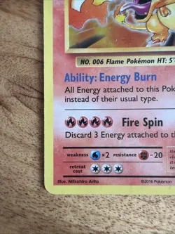 Pokemon TCG Charizard 11/108 Holo Rare Card XY Evolutions - Image 2