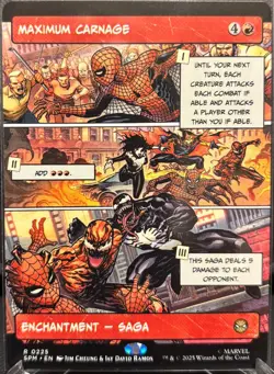 MTG Marvel Spectacular Maximum Carnage Borderless (Rare) - Image 1