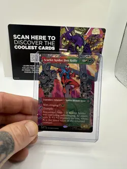 Scarlet Spider, Ben Reilly - Borderless - Marvel's Spider-Man - NM MTG IN Hand - Image 1