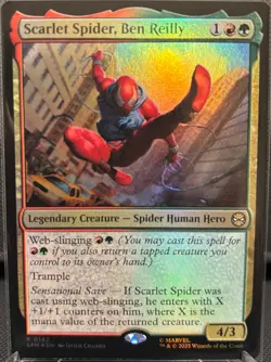 MTG Marvel Spider-Man Scarlet Spider, Ben Reilly Foil (Rare) - Image 1