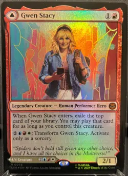 MTG Marvel Spider-Man Gwen Stacy/Ghost-Spider Foil (Mythic) - Image 1