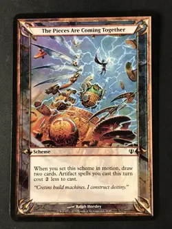 MTG Archenemy #35 The Pieces Are Coming Together (Oversize) 3.5x5" MP - Image 1