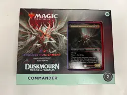 Mtg Duskmourn House of Horror Commander Deck Endless Punishment - Image 1