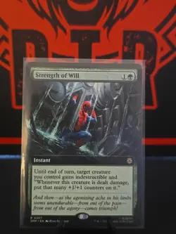 Strength of Will - 118 - NM - Marvel's Spider-Man - MTG - Image 1