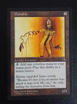 Magic the Gathering MTG Manakin Tempest Ungraded Lightly Played - Image 1