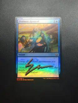 MTG Dramatic Reversal Kaladesh Foil EDH Magic The Gathering Artist Signed - Image 1