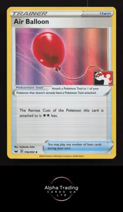 Air Balloon 156/202 Uncommon Prize Pack Series Cards Pokemon Holo Near Mint - Image 1